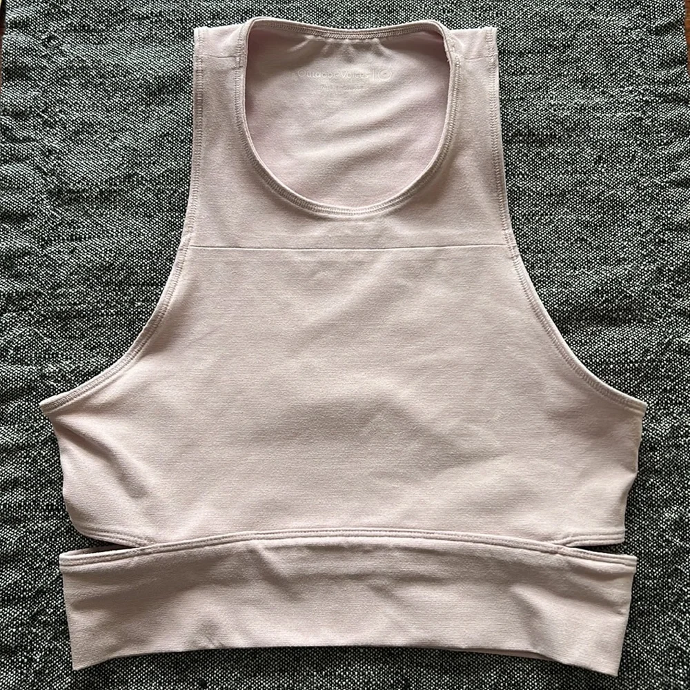 Outdoor Voices Crop Slashback Sports Bra Size Small - Picture 4 of 12